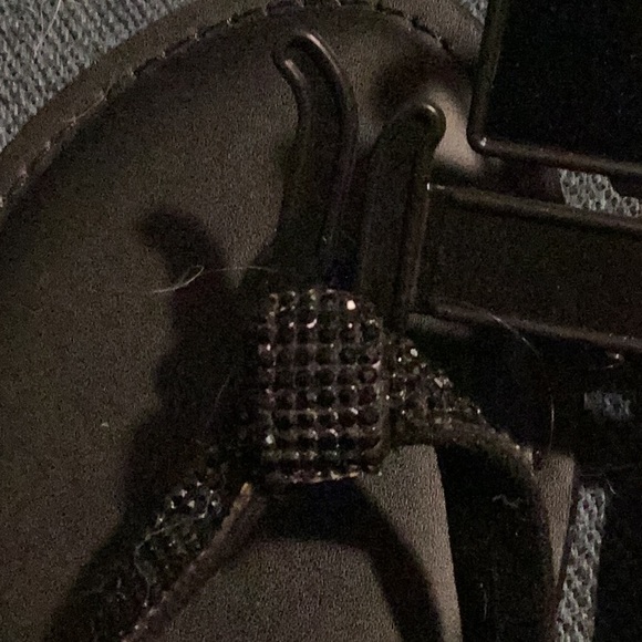 Brand New Torrid Black Sandals 9 Wide Width - Picture 7 of 7